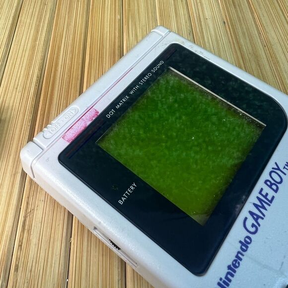 Nintendo GameBoy DMG-01 Handheld Console With Madden 95 Game New Screen Cover - Picture 5 of 11